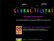 Tablet Screenshot of globalfiestas.com